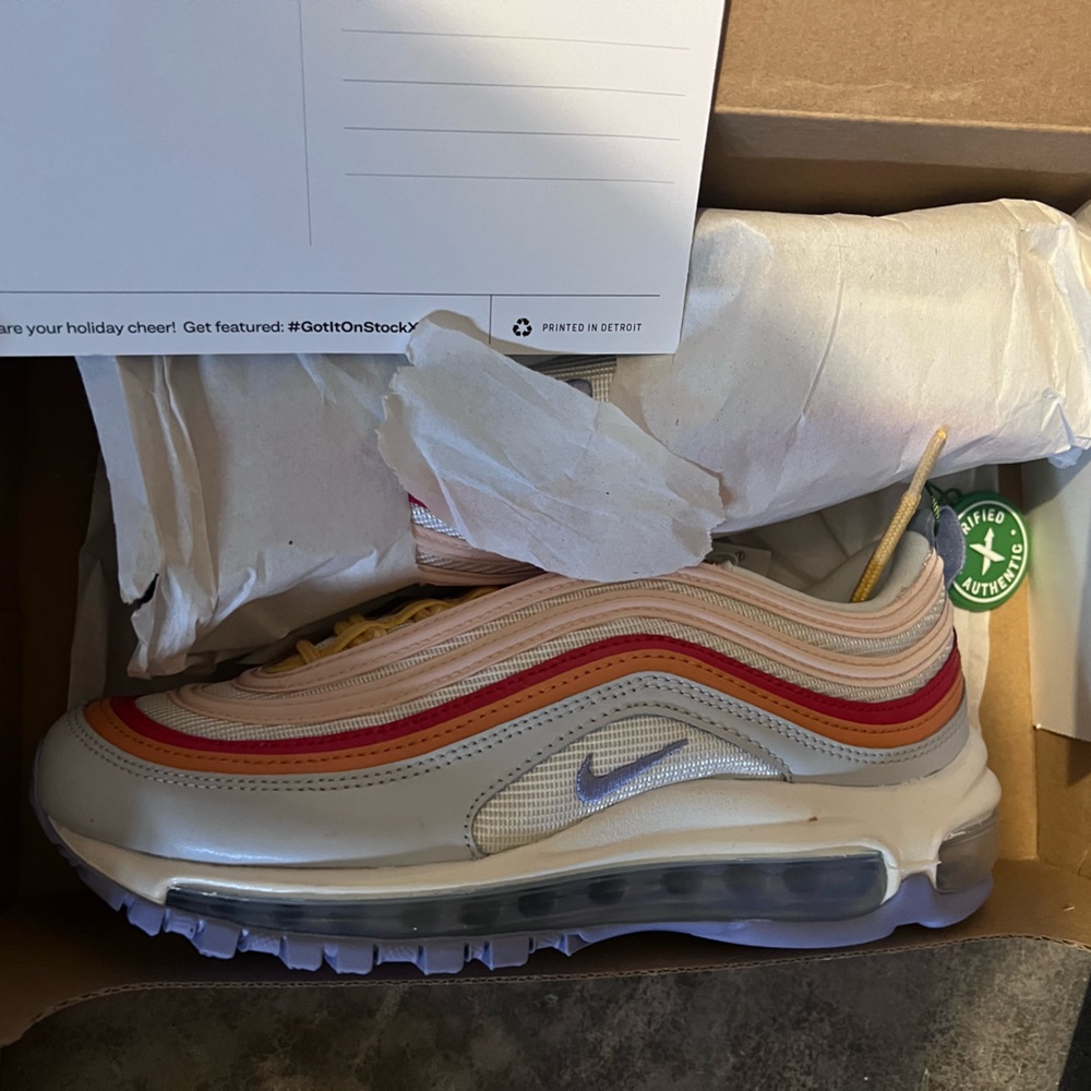 Brand new Nike sneakers. Never worn. Colorful